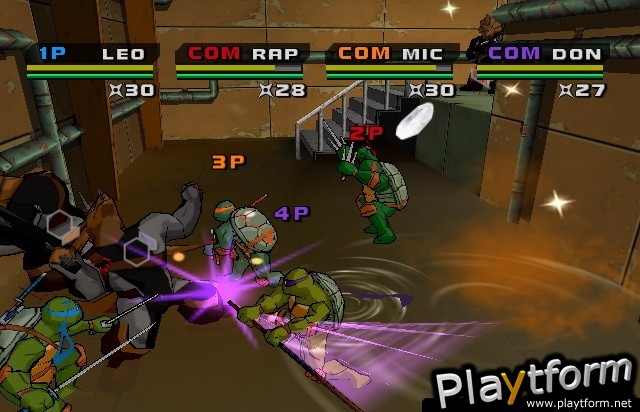 Teenage Mutant Ninja Turtles 3: Mutant Nightmare (PlayStation 2)