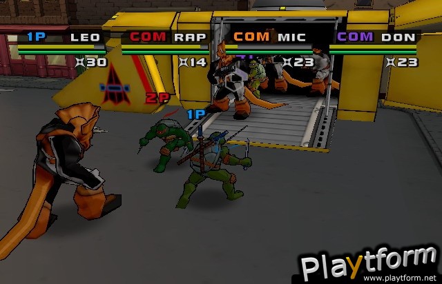 Teenage Mutant Ninja Turtles 3: Mutant Nightmare (PlayStation 2)