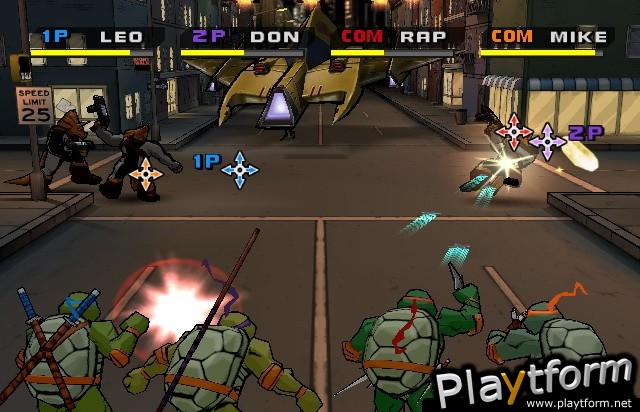 Teenage Mutant Ninja Turtles 3: Mutant Nightmare (PlayStation 2)