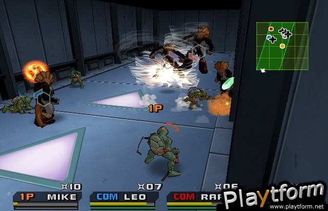 Teenage Mutant Ninja Turtles 3: Mutant Nightmare (GameCube)