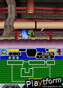 Teenage Mutant Ninja Turtles 3: Mutant Nightmare (DS)