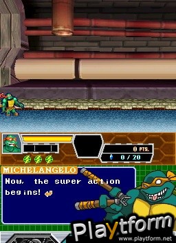 Teenage Mutant Ninja Turtles 3: Mutant Nightmare (DS)