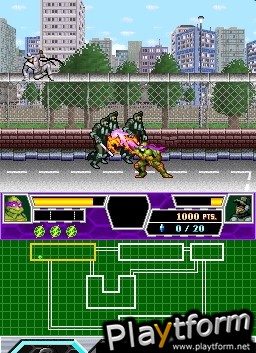 Teenage Mutant Ninja Turtles 3: Mutant Nightmare (DS)