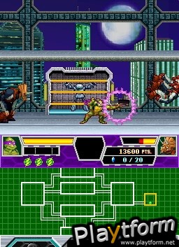 Teenage Mutant Ninja Turtles 3: Mutant Nightmare (DS)