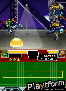 Teenage Mutant Ninja Turtles 3: Mutant Nightmare (DS)