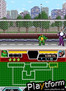 Teenage Mutant Ninja Turtles 3: Mutant Nightmare (DS)