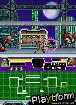 Teenage Mutant Ninja Turtles 3: Mutant Nightmare (DS)