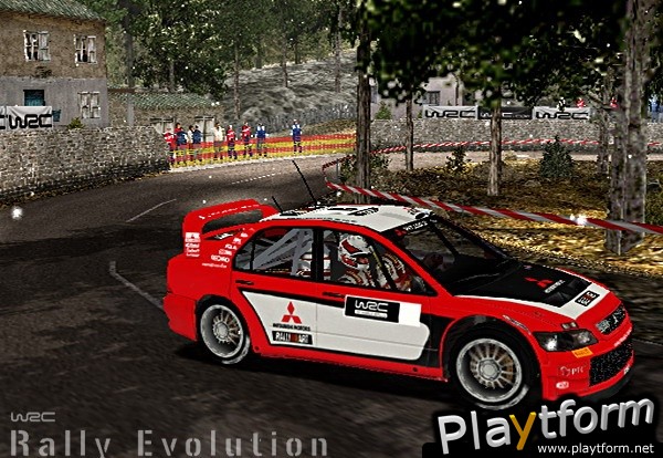 WRC: Rally Evolved (PlayStation 2)