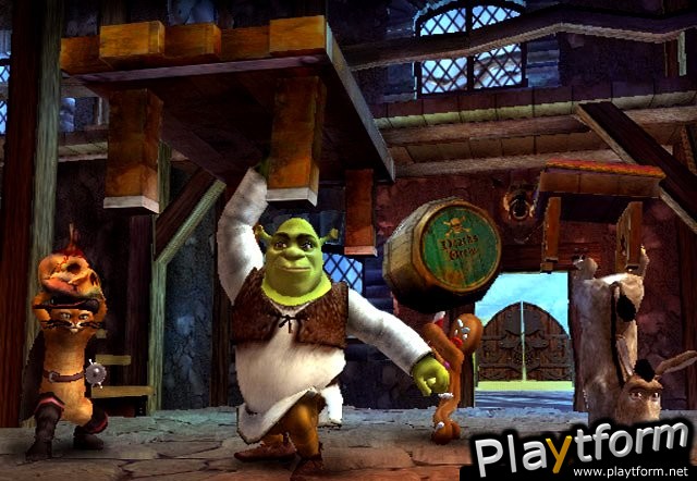 Shrek SuperSlam (GameCube)