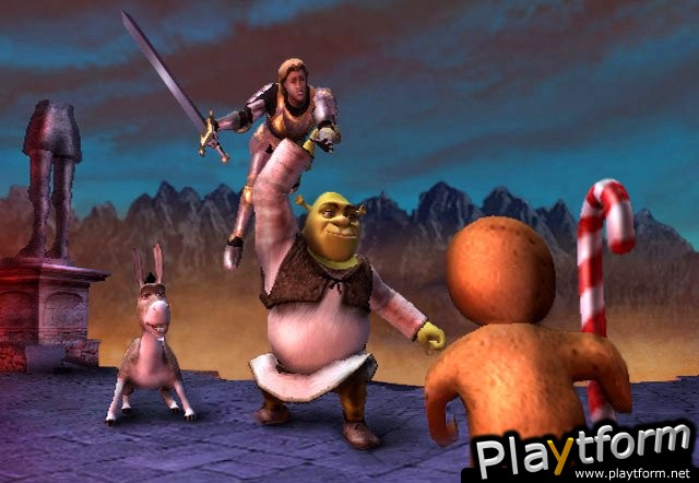 Shrek SuperSlam (GameCube)