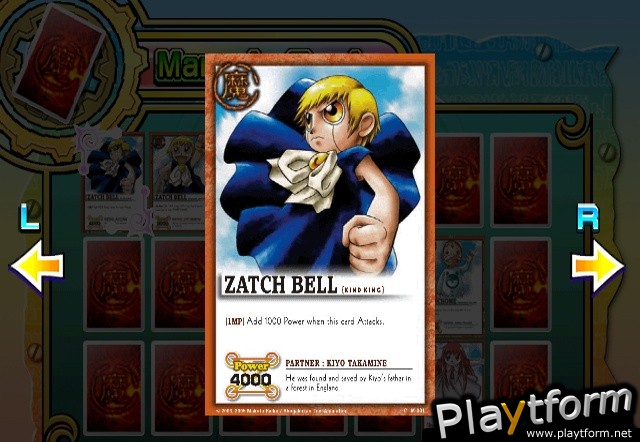 Zatch Bell! Mamodo Battles (GameCube)