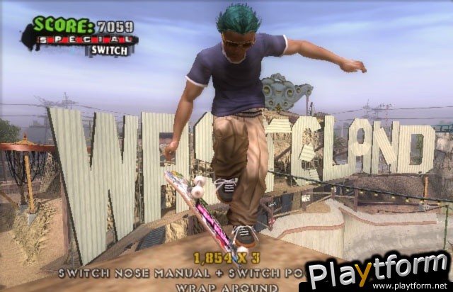 Tony Hawk's American Wasteland (PlayStation 2)