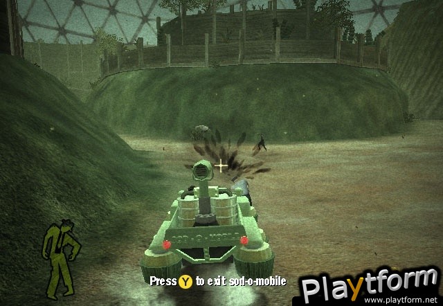 Stubbs the Zombie in Rebel Without a Pulse (Xbox)