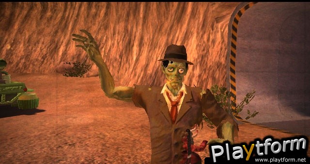 Stubbs the Zombie in Rebel Without a Pulse (Xbox)