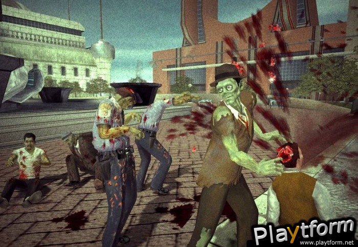 Stubbs the Zombie in Rebel Without a Pulse (Xbox)