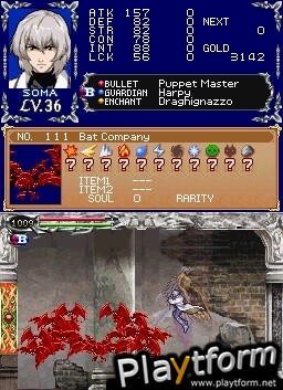 Castlevania: Dawn of Sorrow (DS)