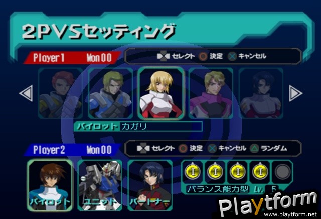 Mobile Suit Gundam Seed: Never Ending Tomorrow (PlayStation 2)