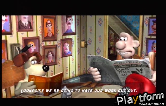 Wallace & Gromit: Curse of the Were-Rabbit (PlayStation 2)