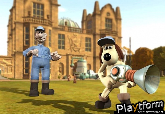 Wallace & Gromit: Curse of the Were-Rabbit (PlayStation 2)