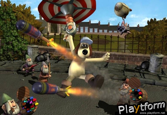 Wallace & Gromit: Curse of the Were-Rabbit (PlayStation 2)