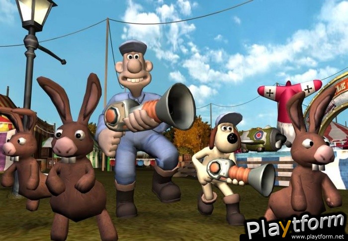 Wallace & Gromit: Curse of the Were-Rabbit (PlayStation 2)