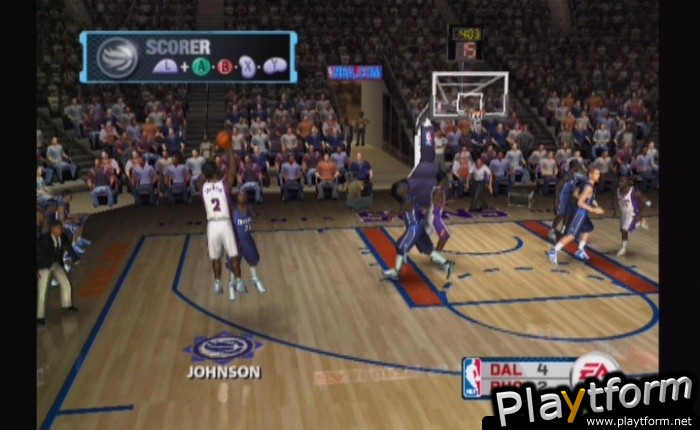 NBA Live 06 (GameCube)