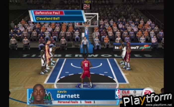 NBA Live 06 (GameCube)