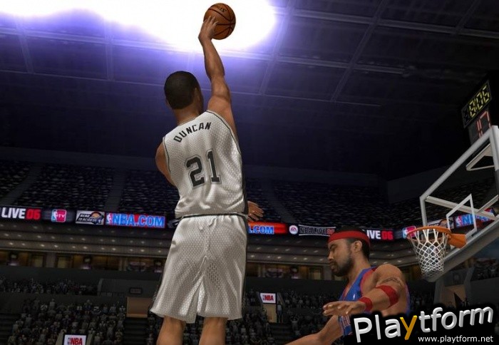 NBA Live 06 (GameCube)