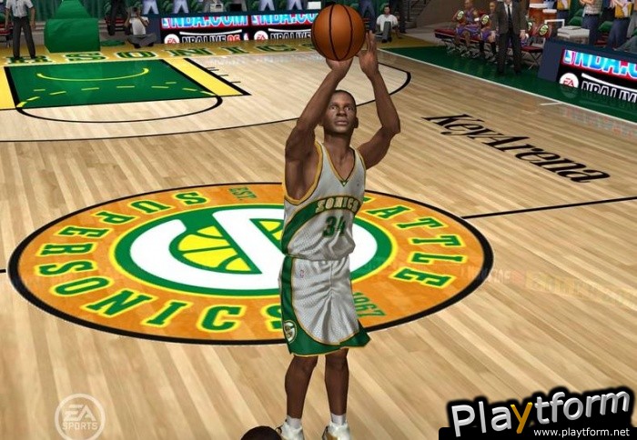 NBA Live 06 (GameCube)