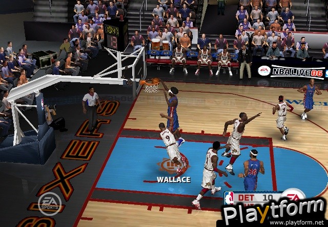 NBA Live 06 (GameCube)