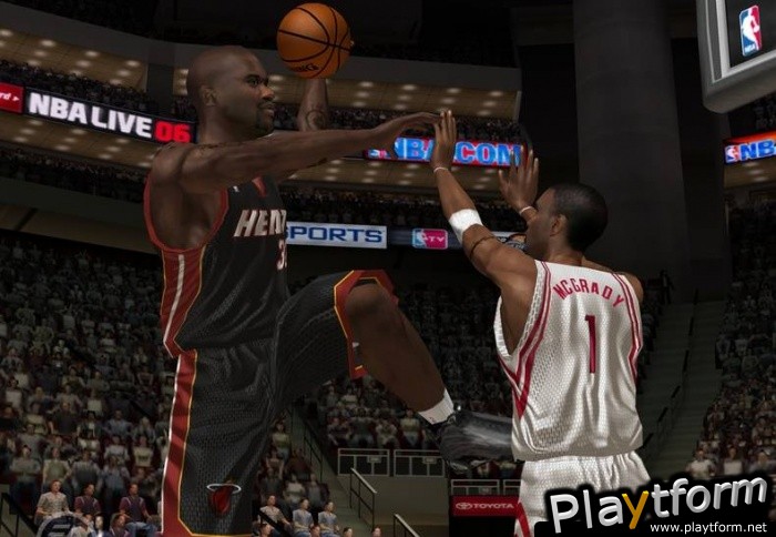 NBA Live 06 (GameCube)