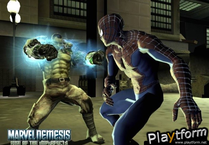 Marvel Nemesis: Rise of the Imperfects (PlayStation 2)