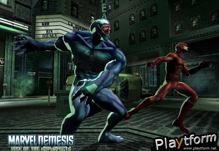 Marvel Nemesis: Rise of the Imperfects (PlayStation 2)