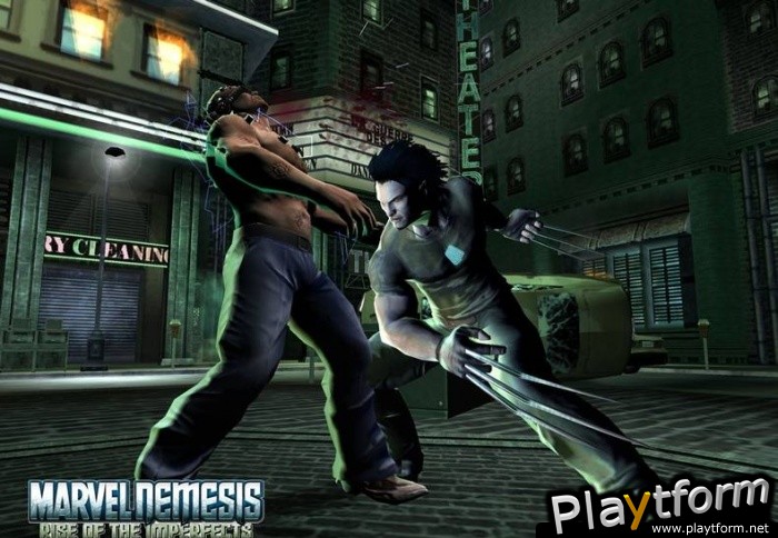 Marvel Nemesis: Rise of the Imperfects (PlayStation 2)