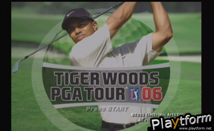 Tiger Woods PGA Tour 06 (GameCube)