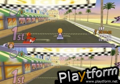 Action Girlz Racing (PlayStation 2)