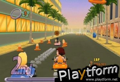 Action Girlz Racing (PlayStation 2)