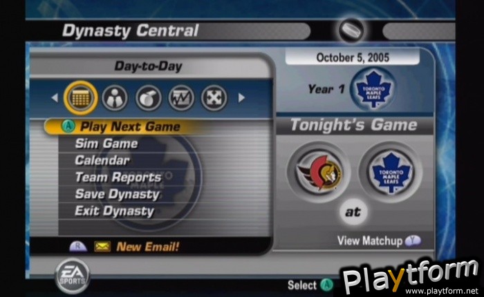 NHL 06 (GameCube)