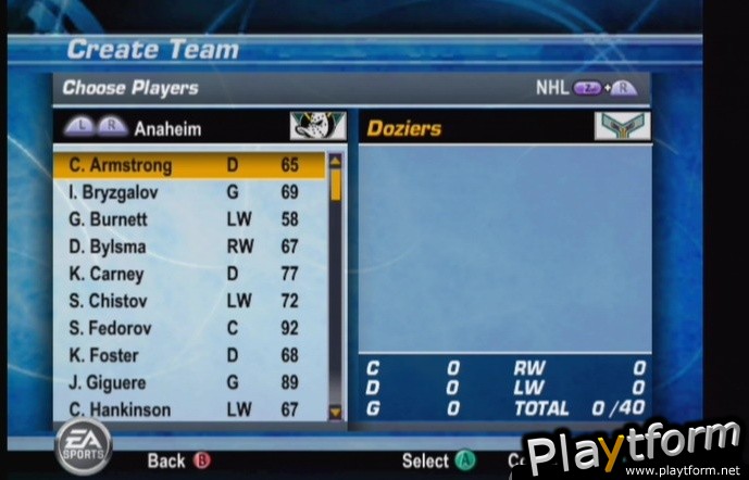 NHL 06 (GameCube)