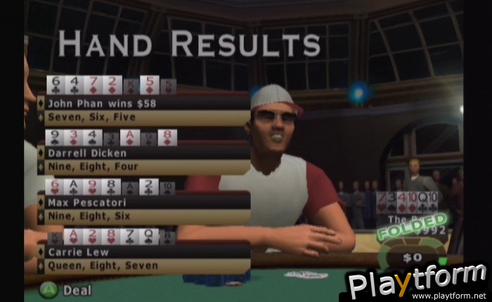 World Series of Poker (Xbox)