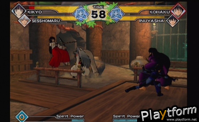 Inuyasha: Feudal Combat (PlayStation 2)