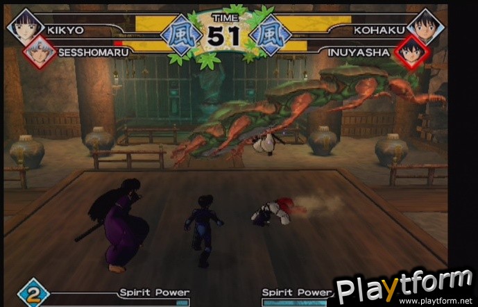 Inuyasha: Feudal Combat (PlayStation 2)