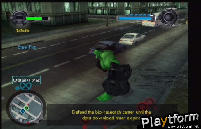 The Incredible Hulk: Ultimate Destruction (PlayStation 2)