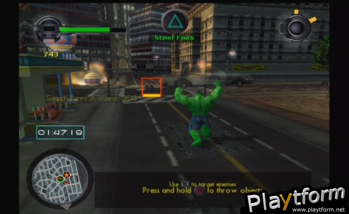 The Incredible Hulk: Ultimate Destruction (PlayStation 2)