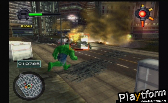 The Incredible Hulk: Ultimate Destruction (PlayStation 2)