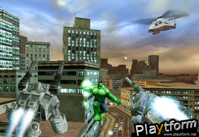 The Incredible Hulk: Ultimate Destruction (PlayStation 2)