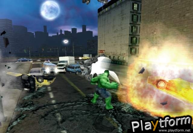 The Incredible Hulk: Ultimate Destruction (PlayStation 2)