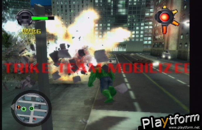 The Incredible Hulk: Ultimate Destruction (GameCube)