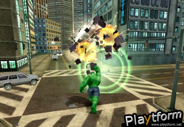 The Incredible Hulk: Ultimate Destruction (GameCube)