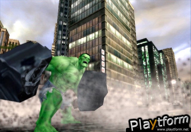 The Incredible Hulk: Ultimate Destruction (GameCube)